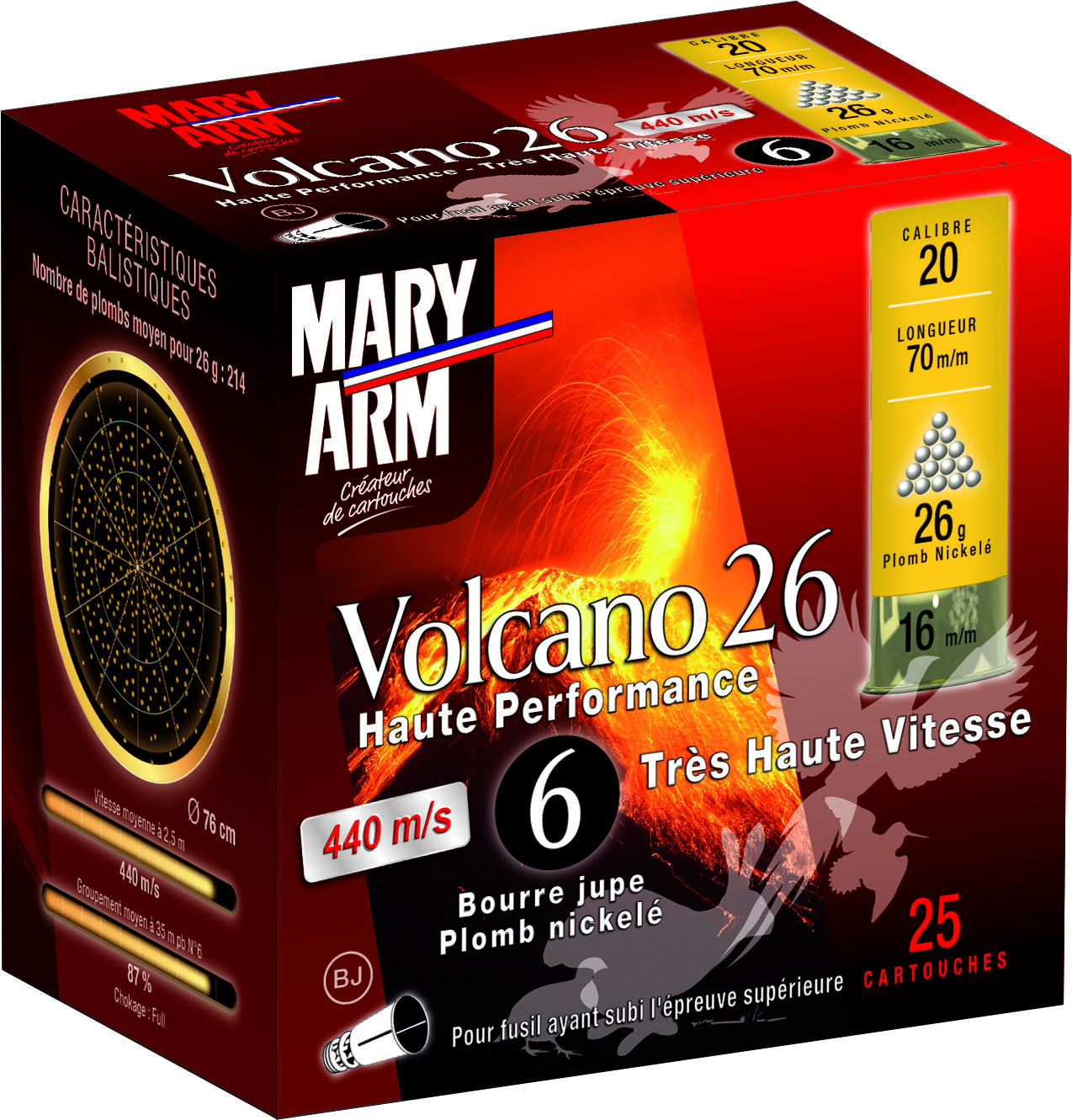 MARY ARM VOLCANO 26gr CAL.20